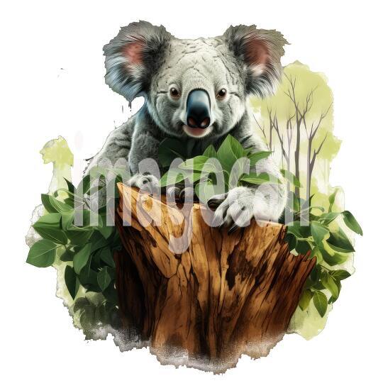 Clipart Koala Bear 12300dpi