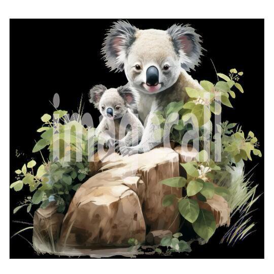 Clipart Koala Bear 13300dpi