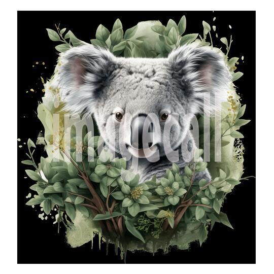 Clipart Koala Bear 20300dpi