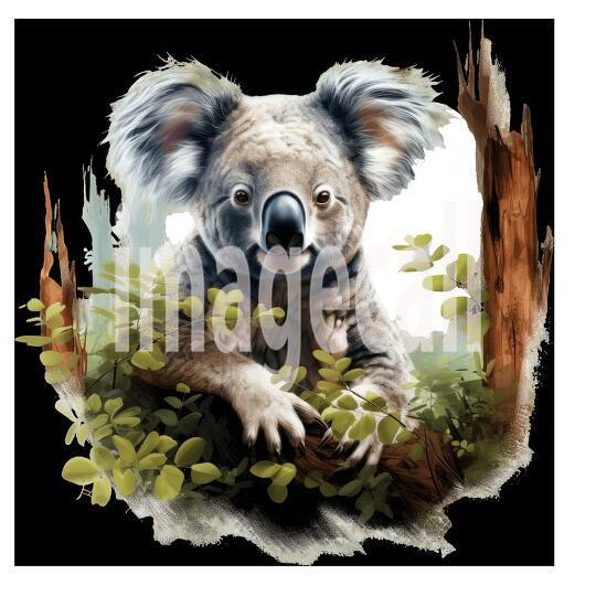 Clipart Koala Bear 2300dpi