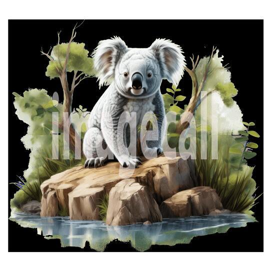 Clipart Koala Bear 3300dpi