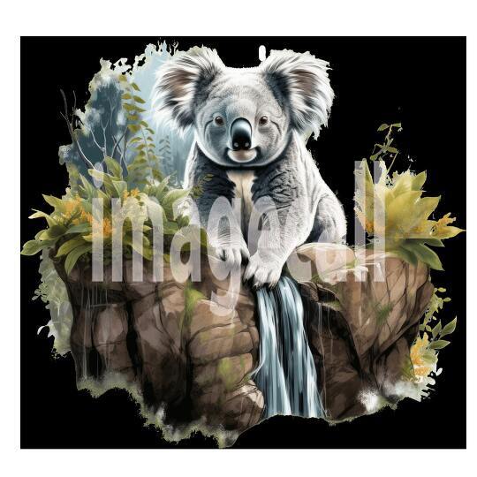 Clipart Koala Bear 7300dpi