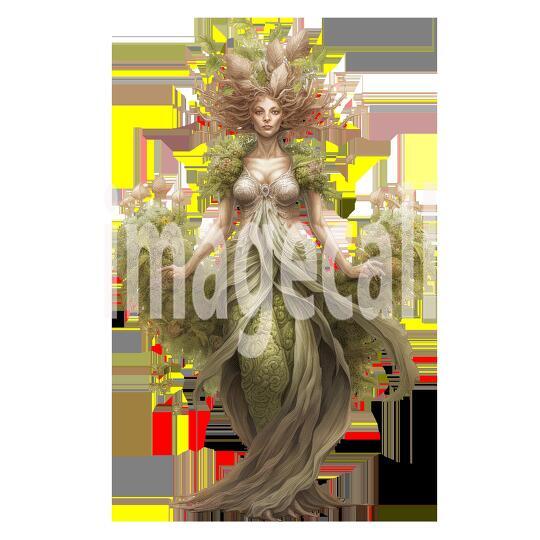 Clipart Lady Dryad (17)