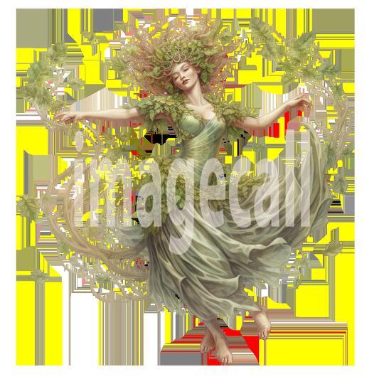 Clipart Lady Dryad (2)