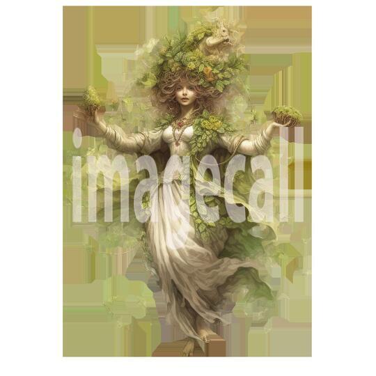 Clipart Lady Dryad (4)