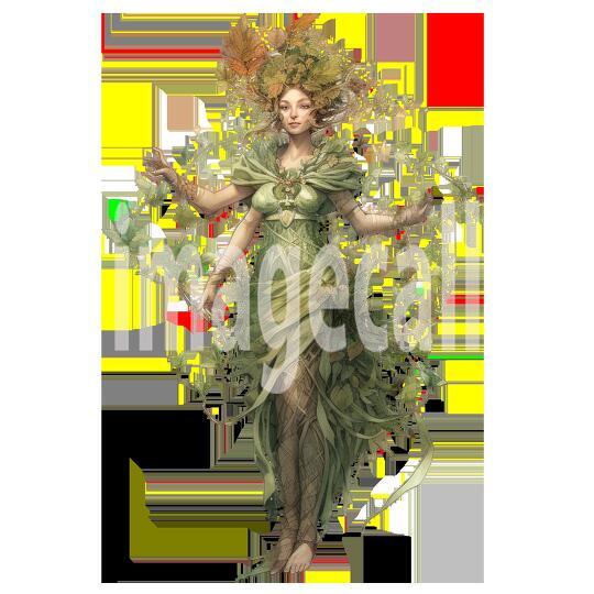 Clipart Lady Dryad (7)