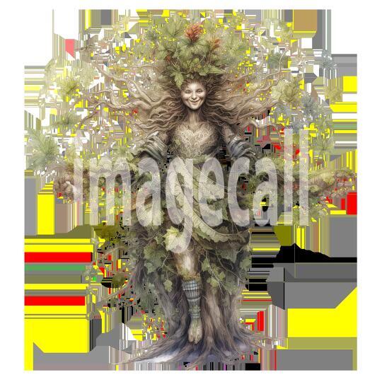 Clipart Lady Dryad (8)