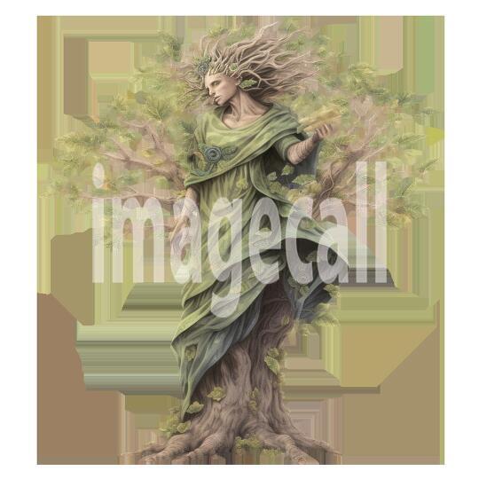 Clipart Lady Dryad (9)