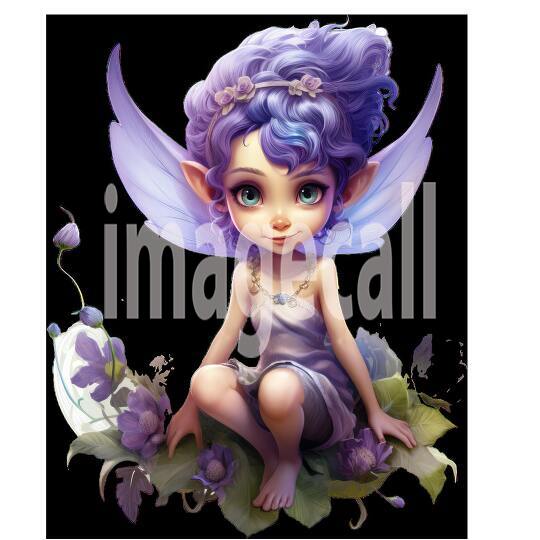 Clipart Lavander Pixie (2)