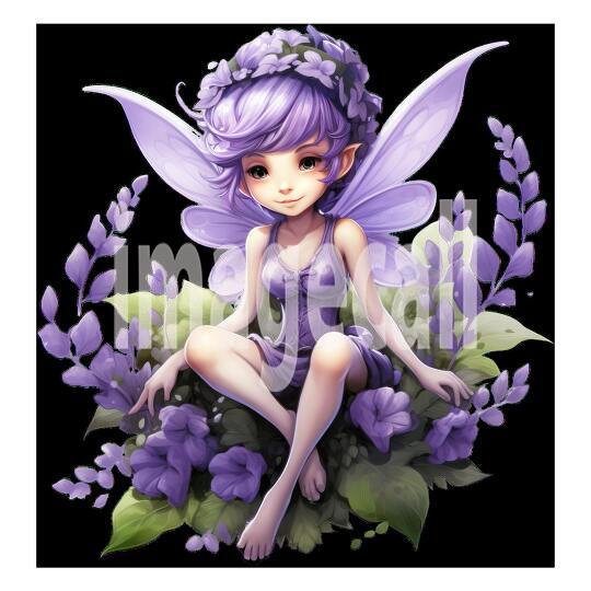 Clipart Lavander Pixie (3)