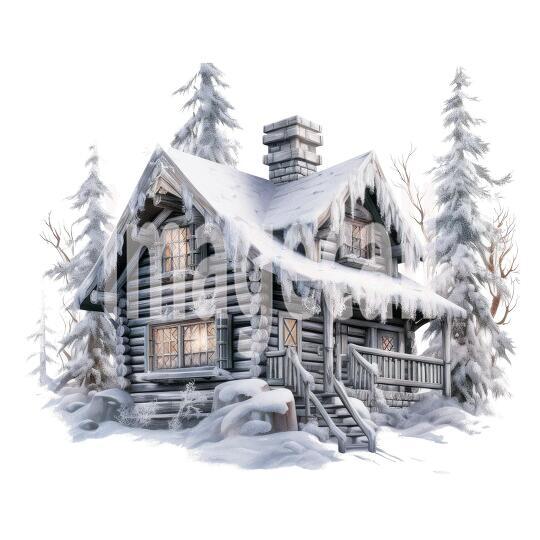 Clipart Log Cabin (1)