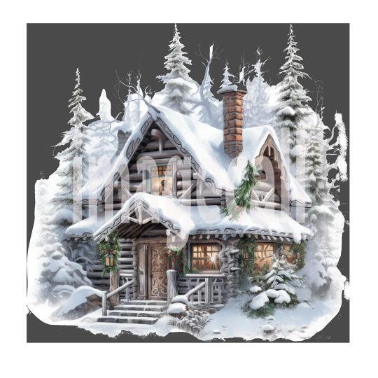 Clipart Log Cabin (12)