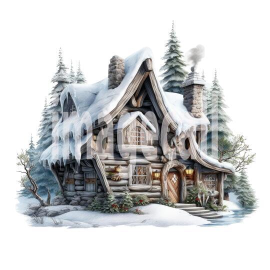 Clipart Log Cabin (13)