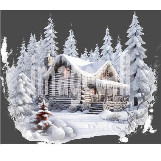 Clipart Log Cabin (16)