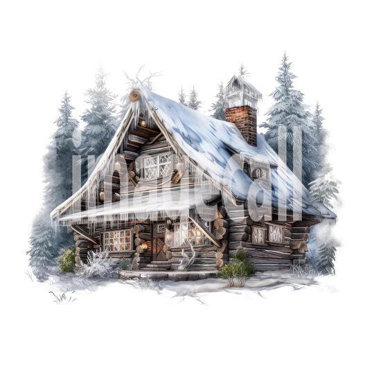 Clipart Log Cabin (17)