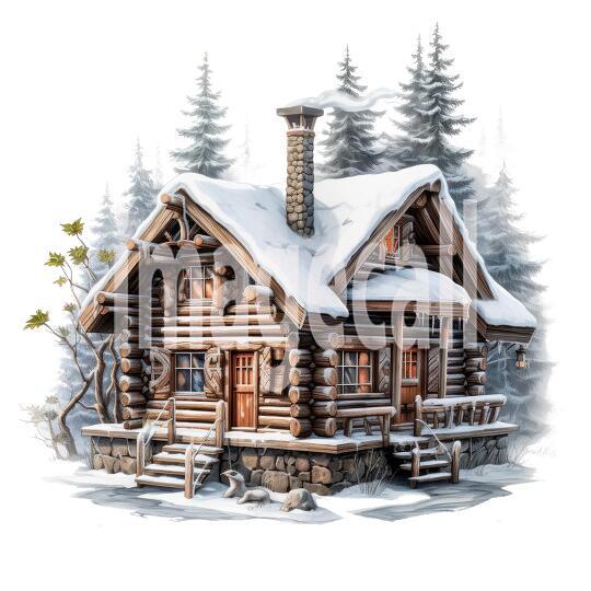 Clipart Log Cabin (19)