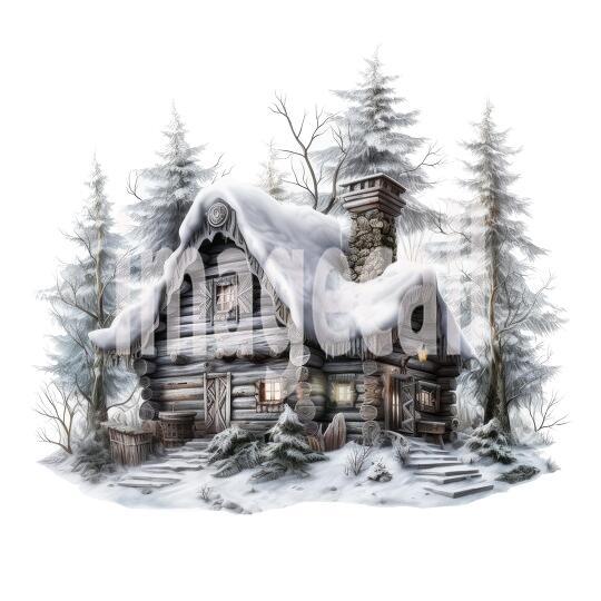 Clipart Log Cabin (3)