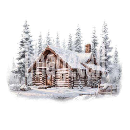 Clipart Log Cabin (7)