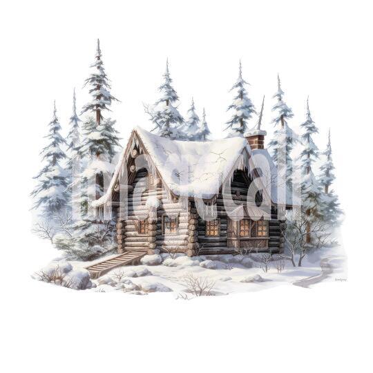 Clipart Log Cabin (8)