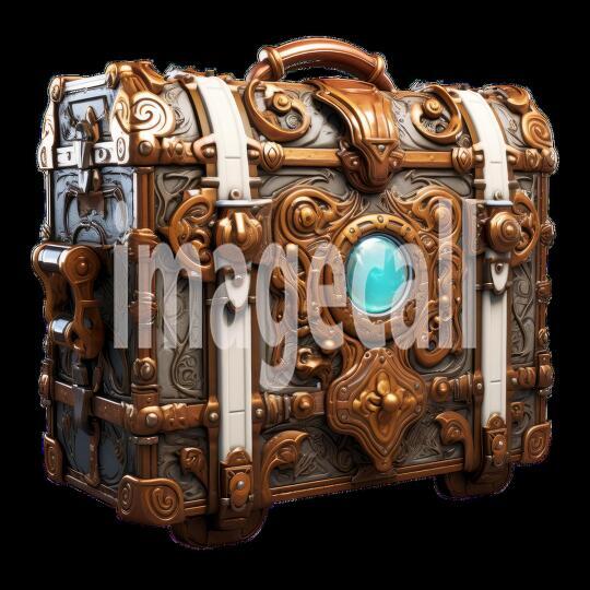 Clipart Luggage Ornamental 1 - 300dpi