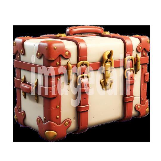 Clipart Luggage Vintage 20 - 300dpi