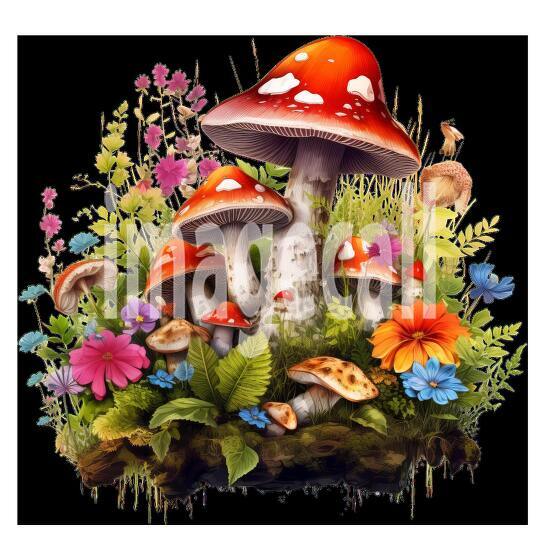 Clipart Magic Mushroom (1)