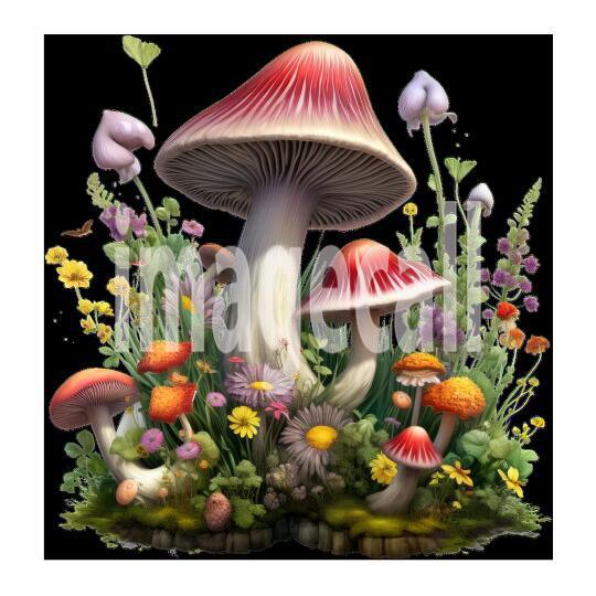 Clipart Magic Mushroom (12)