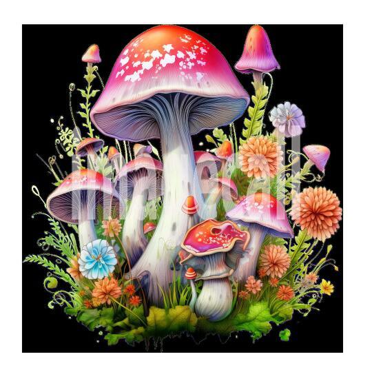 Clipart Magic Mushroom (14)