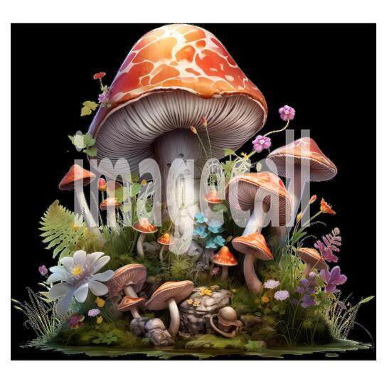 Clipart Magic Mushroom (19)