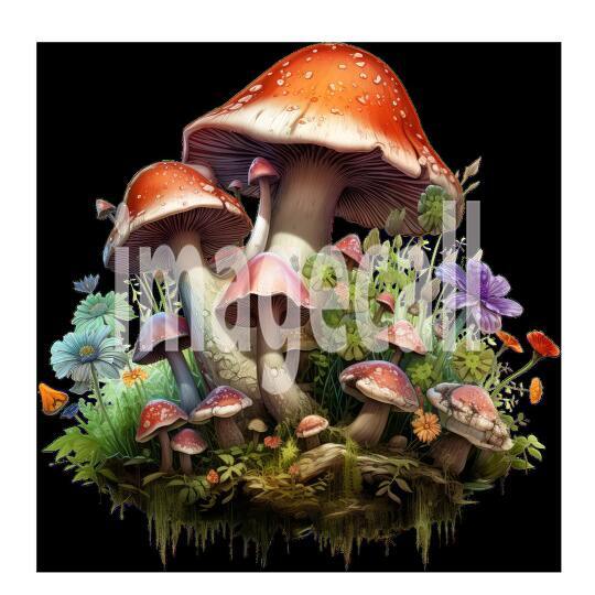 Clipart Magic Mushroom (2)