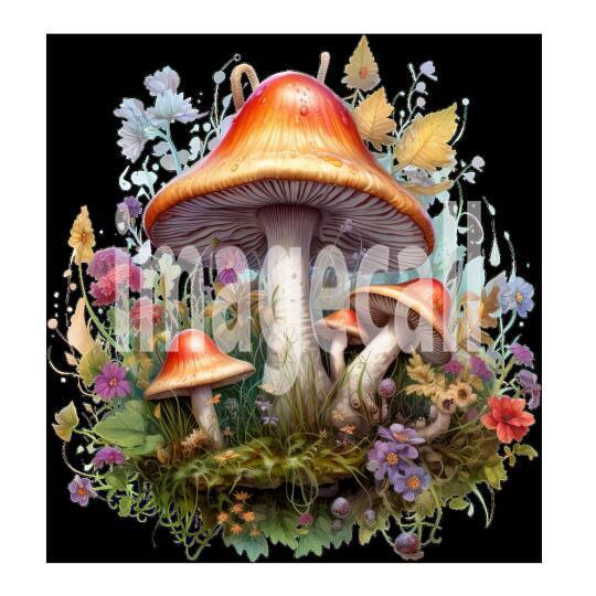 Clipart Magic Mushroom (8)