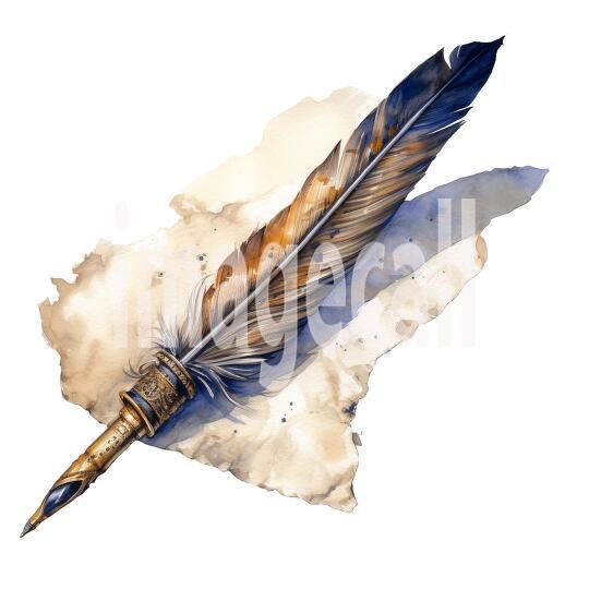 Clipart Magical Quill (12)