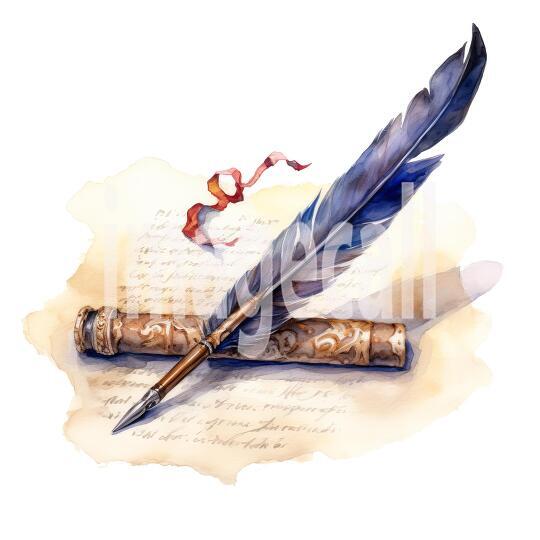 Clipart Magical Quill (13)