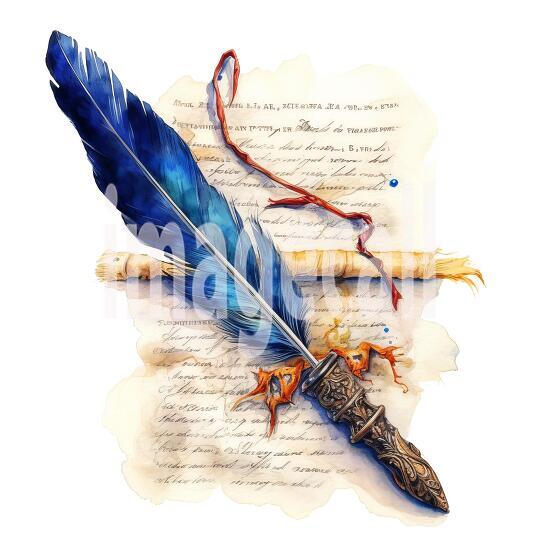 Clipart Magical Quill (16)