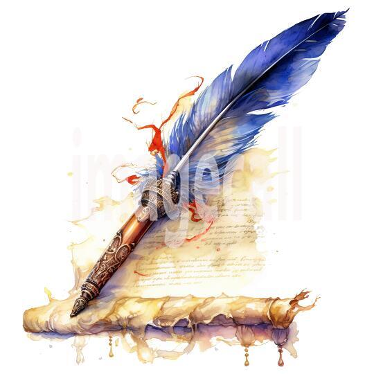 Clipart Magical Quill (17)
