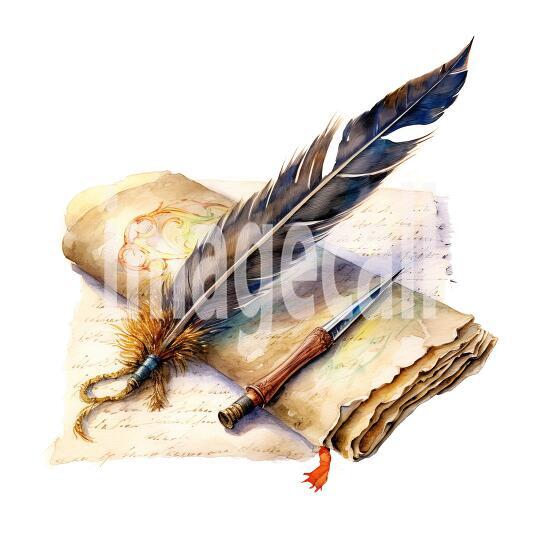 Clipart Magical Quill (19)