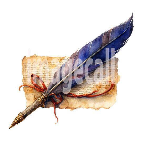Clipart Magical Quill (6)
