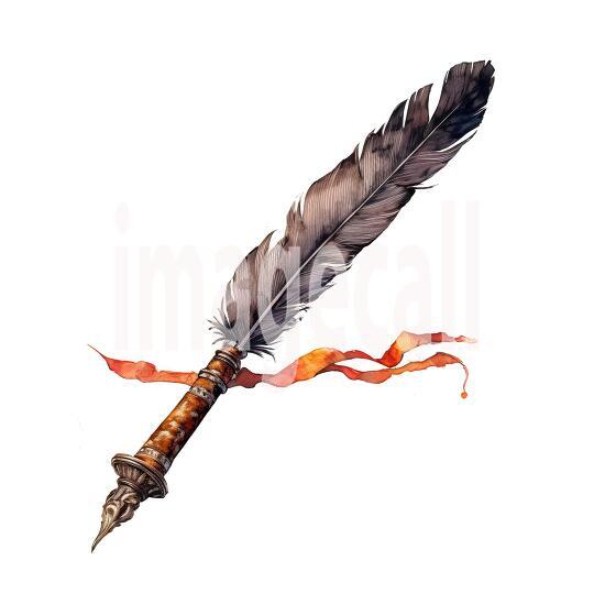 Clipart Magical Quill (9)