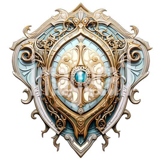 Clipart Magical Shield (12)