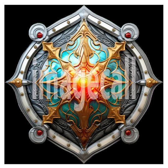 Clipart Magical Shield (14)