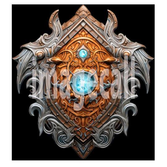 Clipart Magical Shield (20)