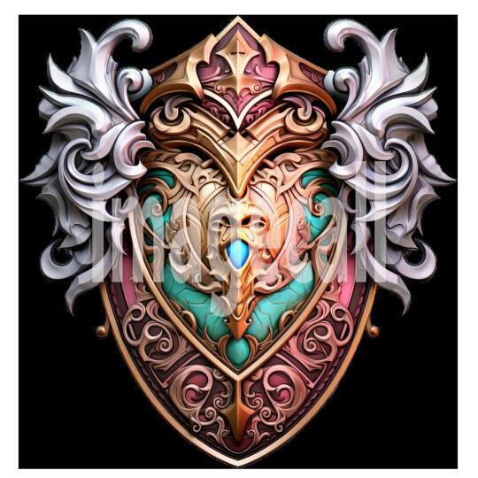 Clipart Magical Shield (8)