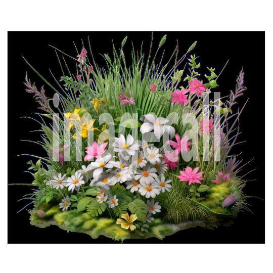 Clipart Meadow Flowers 10300dpi