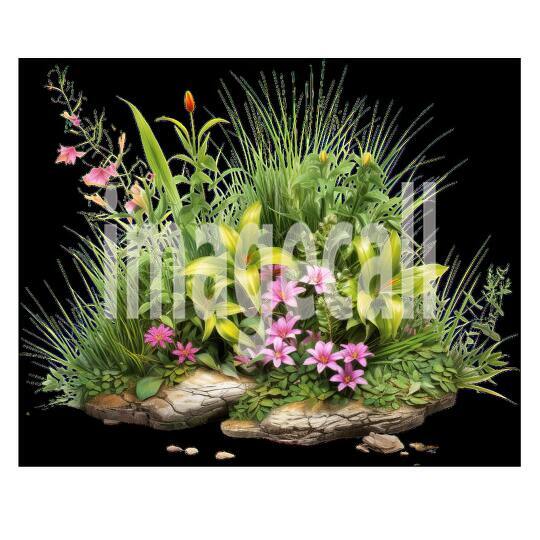 Clipart Meadow Flowers 20300dpi