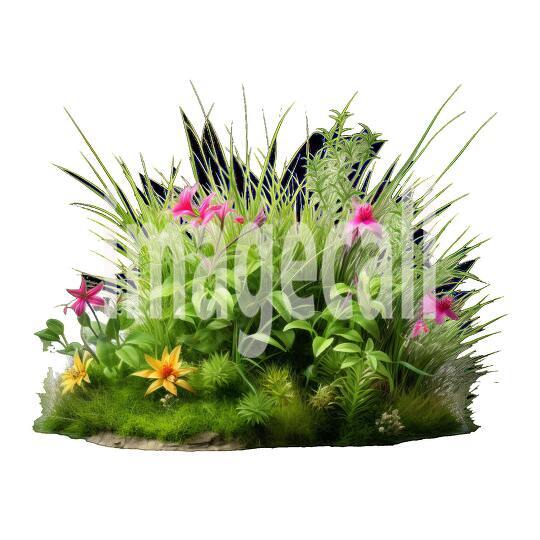 Clipart Meadow Flowers 2300dpi