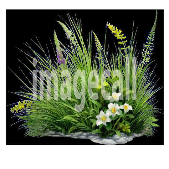 Clipart Meadow Flowers 5300dpi