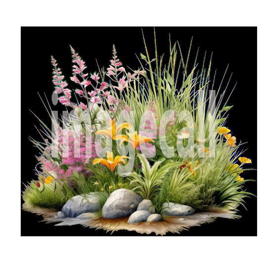 Clipart Meadow Flowers 8300dpi