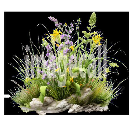 Clipart Meadow Flowers 9300dpi