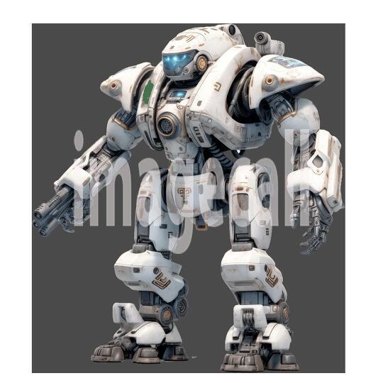 Clipart Mech Warrior (10)