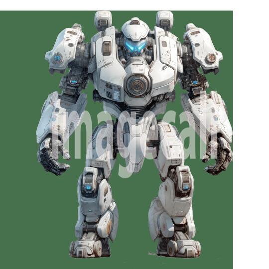 Clipart Mech Warrior (11)